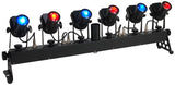 American DJ Tribar Spot  6-head LED Pinspot system